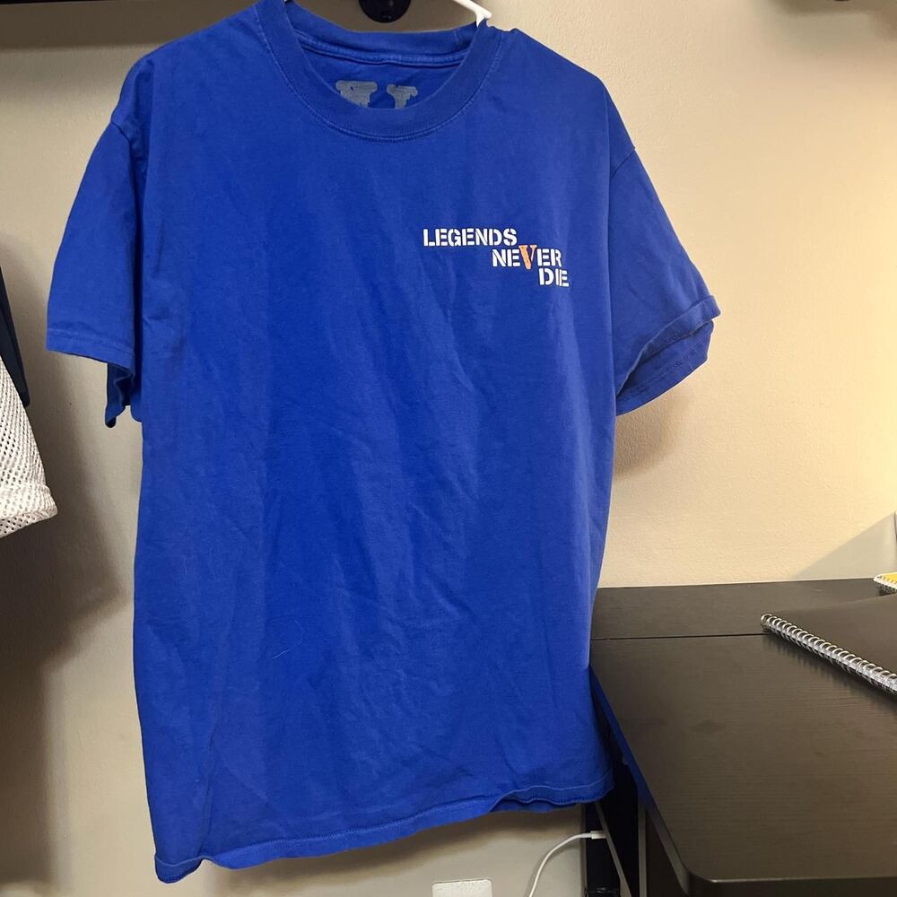Vlone Men's Blue T-shirt